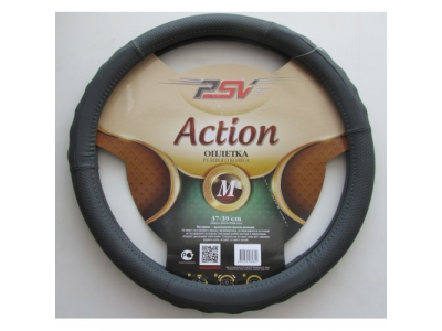 Оплeтка на руль "PSV" ACTION Fiber (Серый) M от PSV Оплeтка на руль "PSV" ACTION Fiber (Серый) M