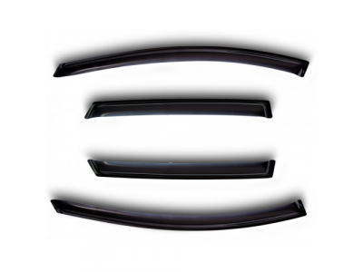 Дефлекторы окон 4 door FORD Fusion 2004-2012 от SIM Дефлекторы окон 4 door FORD Fusion 2004-2012