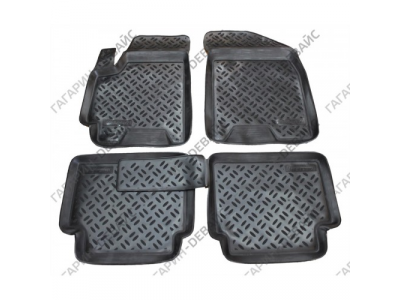 Коврики салона полиуретановые "AILERON" 60201 CHEVROLET AVEO (2006)