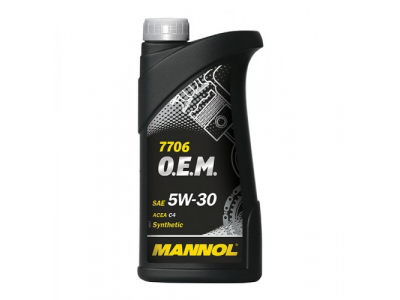 MANNOL for Renault Nissan 7706 O.E.M. 5W-30 1L от MANNOL MANNOL for Renault Nissan 7706 O.E.M. 5W-30 1L