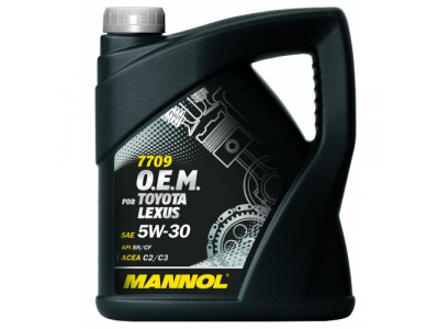 MANNOL 7709 O.E.M. 5W-30 for Toyota Lexus 4L от MANNOL MANNOL 7709 O.E.M. 5W-30 for Toyota Lexus 4L