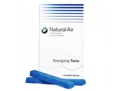 Комплект сменных картриджей освежителя воздуха BMW Energising Tonic Refill Kit, артикул 83122285675 от BMW Комплект сменных картриджей освежителя воздуха BMW Energising Tonic Refill Kit, артикул 83122285675