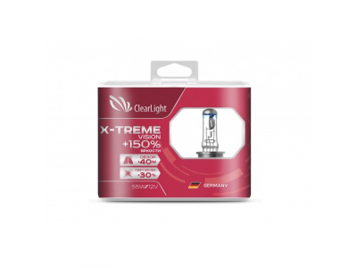 Лампа HB4(Clearlight)12V-51W X-treme Vision +150% Light (2 шт.)